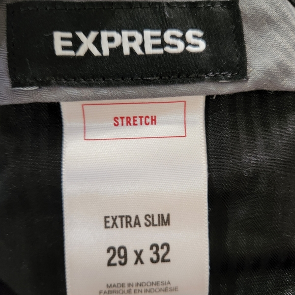 Express Extra slim stretch dress pants. Innovator 29/32 - Picture 2 of 2